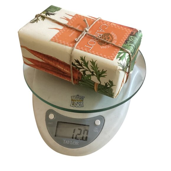 Sapone Per Cucina  CARROT Vegetable Soap Bar Italy LAFCO 10.7 oz - Picture 4 of 4